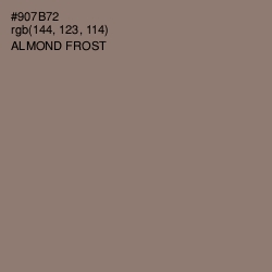 #907B72 - Almond Frost Color Image
